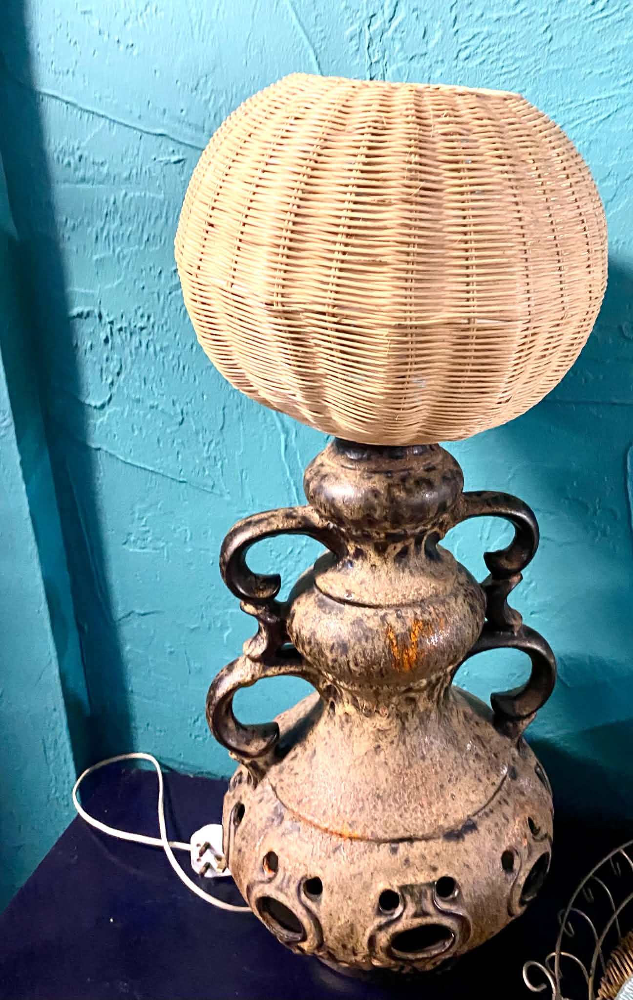 Retro fat lava German lamp